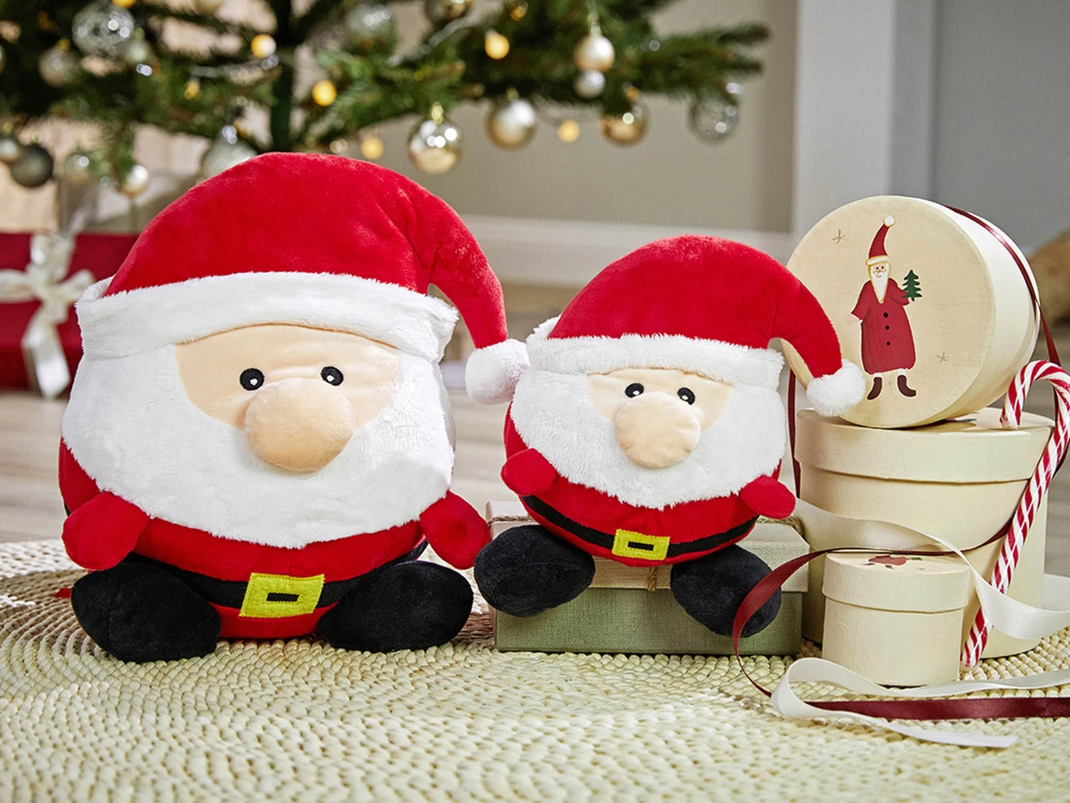 Wolters Weihnachtsmann Plüschball Für Hunde 4 Wolters Weihnachtsmann Plüschball Für Hunde – Bild 4