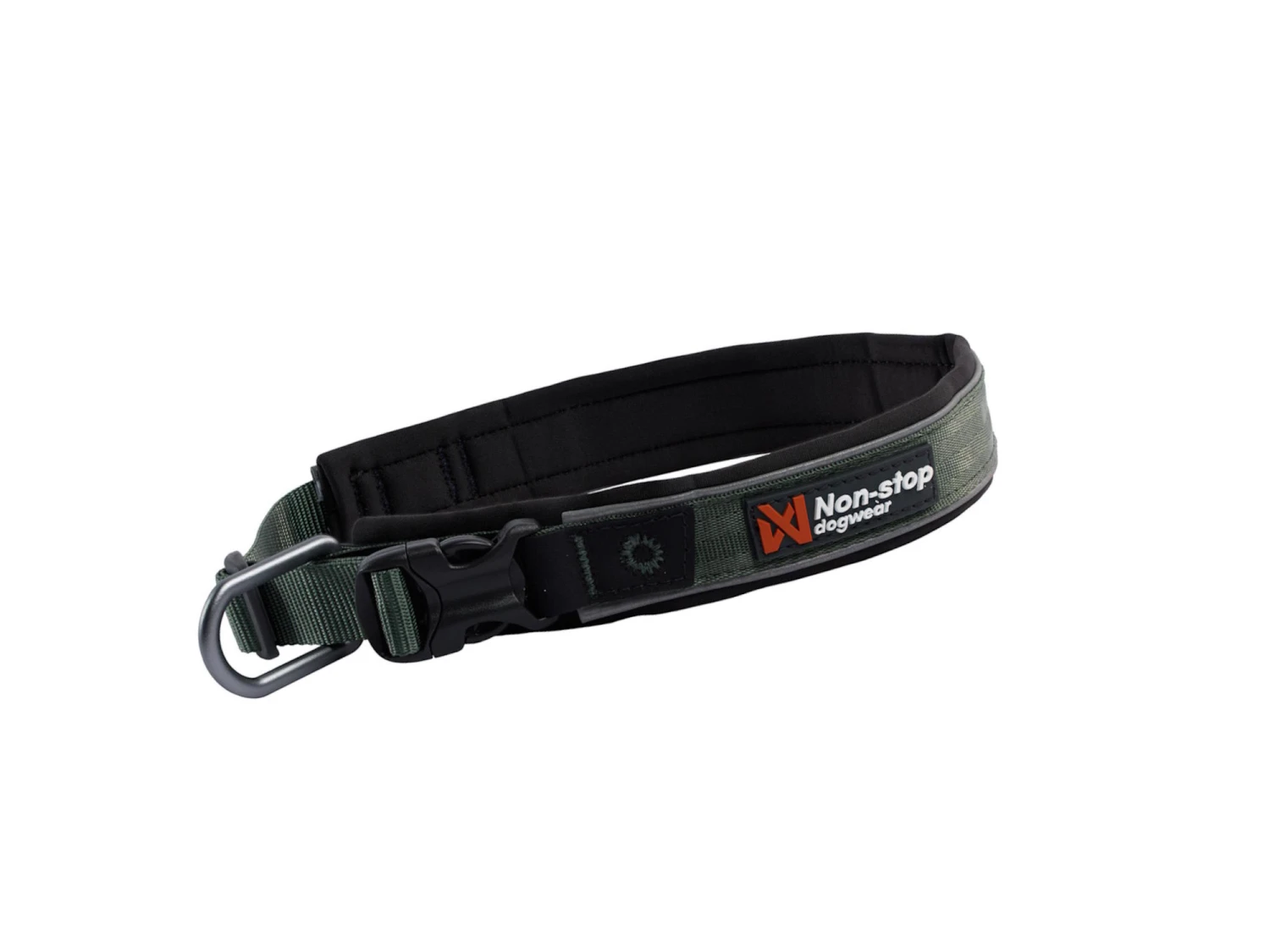 Non-Stop Dogwear Hundehalsband Roam Collar Grün 1 Non-Stop Dogwear Hundehalsband Roam Collar Grün