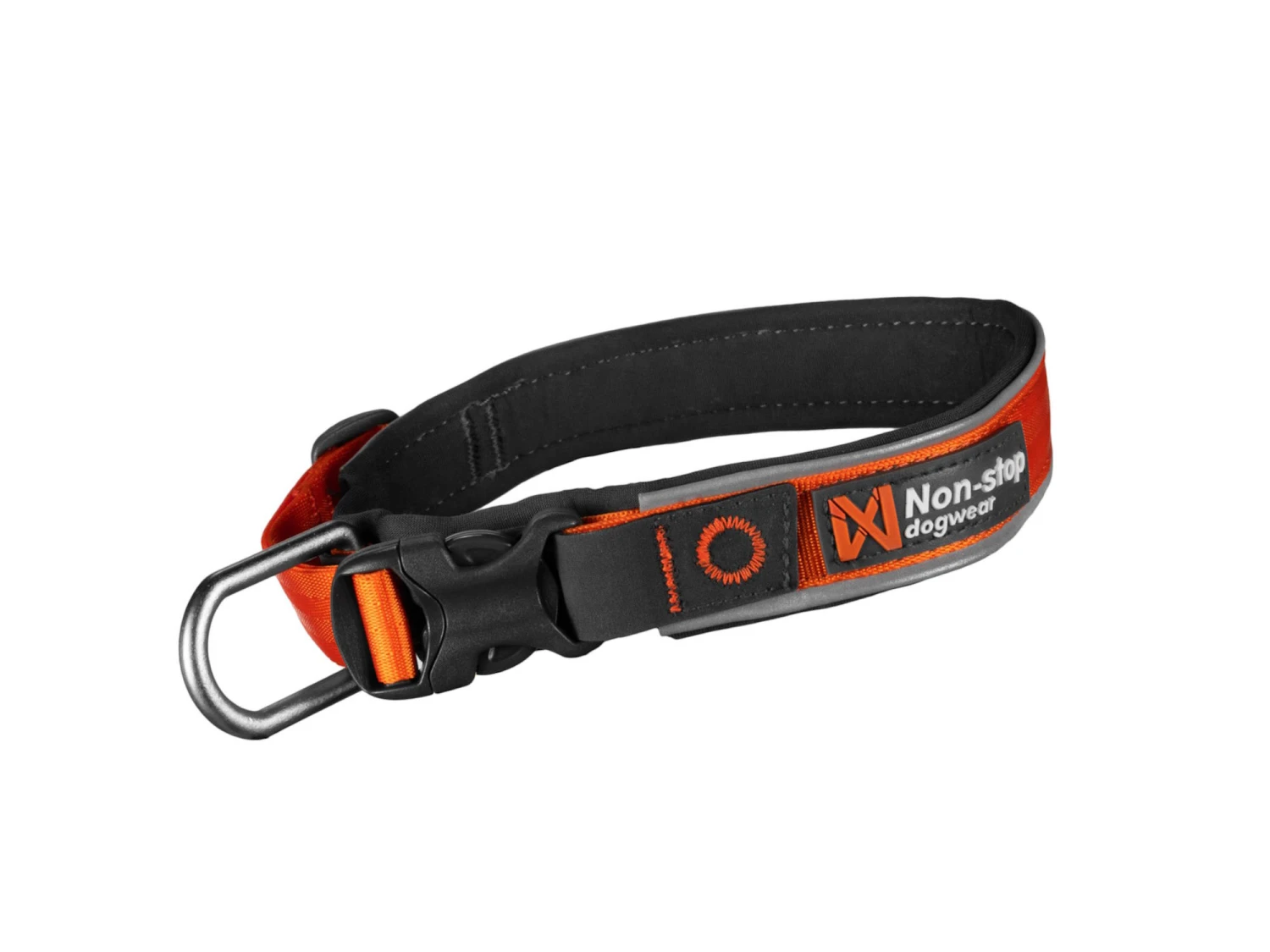 Non-Stop Dogwear Hundehalsband Roam Collar Orange 1 Non-Stop Dogwear Hundehalsband Roam Collar Orange