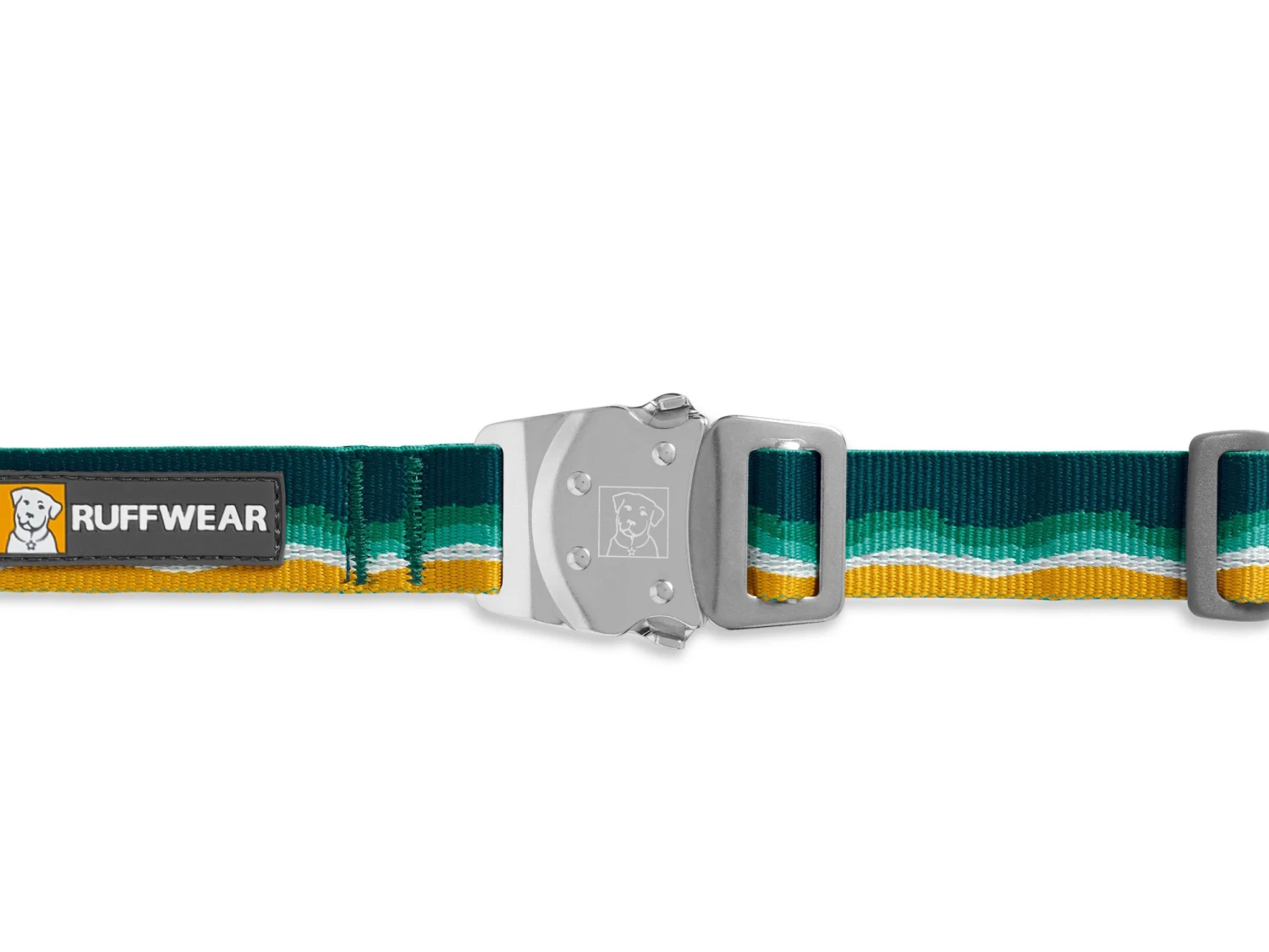 Ruffwear Top Rope™ Hundehalsband Mit Metalllverschluss Seafoam 2 Ruffwear Top Rope™ Hundehalsband Mit Metalllverschluss Seafoam – Bild 2