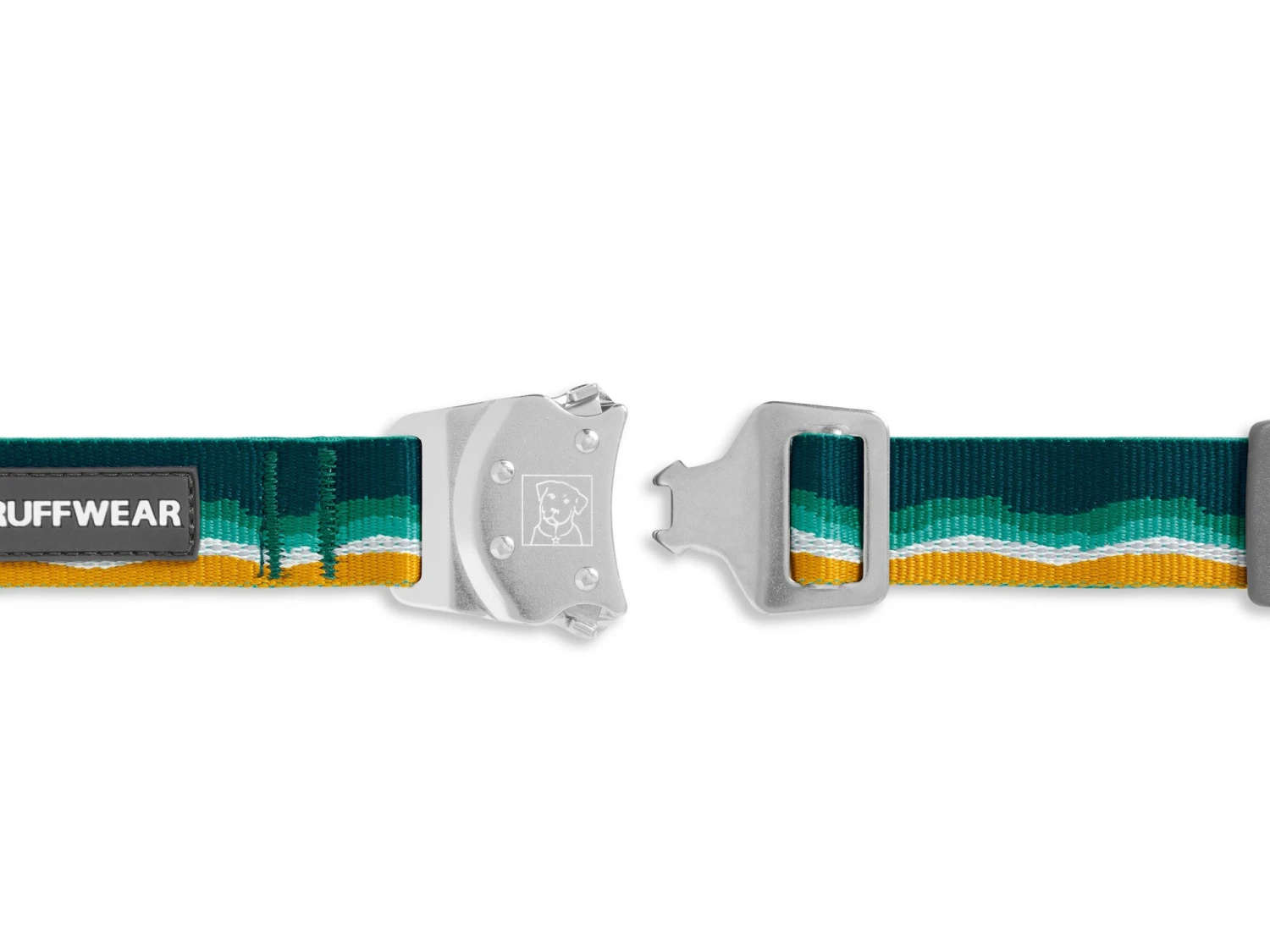 Ruffwear Top Rope™ Hundehalsband Mit Metalllverschluss Seafoam 3 Ruffwear Top Rope™ Hundehalsband Mit Metalllverschluss Seafoam – Bild 3