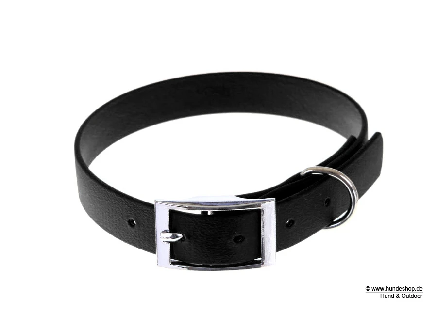 Relaxoo Biothane Hundehalsband Schwarz 19mm Breit 1 Relaxoo Biothane Hundehalsband Schwarz 19mm Breit