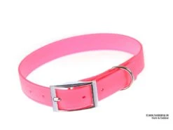 Relaxoo Biothane Hundehalsband Pink 19mm Breit