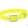 Relaxoo Biothane Hundehalsband Neongelb 16mm Breit