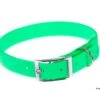 Relaxoo Biothane Hundehalsband Neongrün 19mm Breit