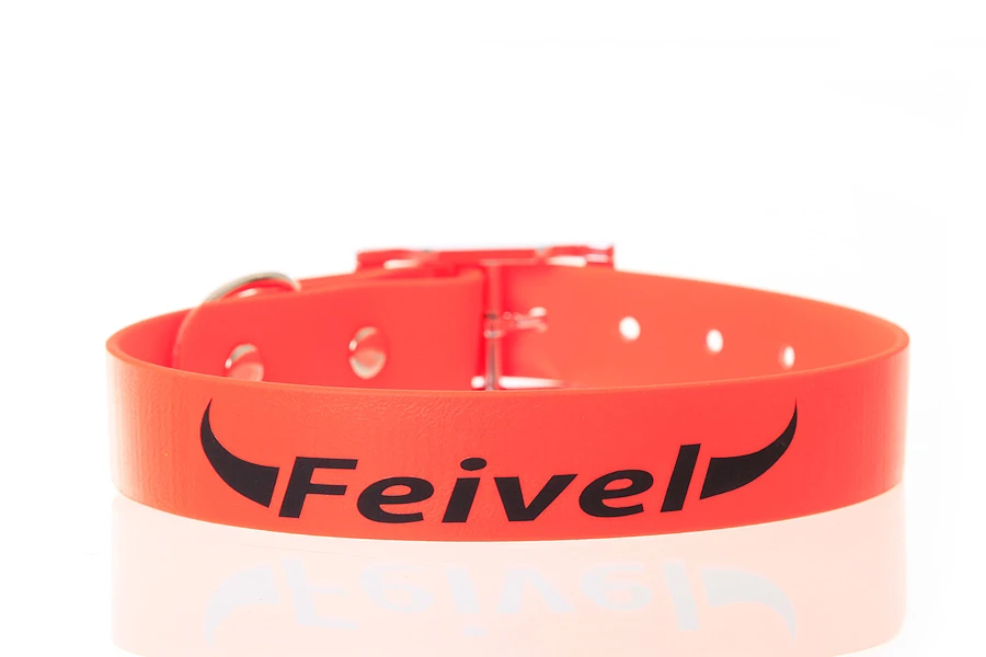 Relaxoo Biothane Hundehalsband Neonorange 16mm Breit 4 Relaxoo Biothane Hundehalsband Neonorange 16mm Breit – Bild 4