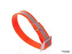 Relaxoo Biothane Reflex Hundehalsband Orange 25mm Breit 6 Relaxoo Biothane Reflex Hundehalsband Orange 25mm Breit -Haustierbedarf für Hunde 223209 Product