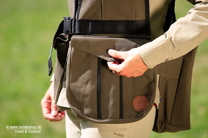 Profi Dummyweste Hunter Canvas Khaki 3 Profi Dummyweste Hunter Canvas Khaki – Bild 3