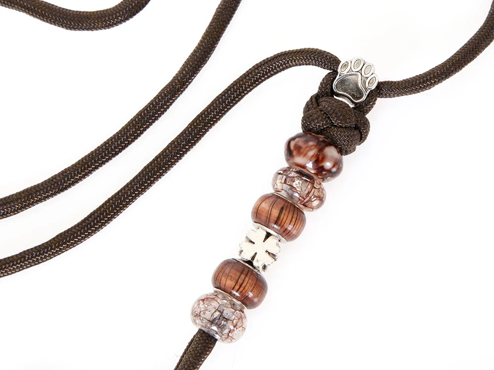 Mein Braunes Pfeifenband Mit Schmucksteinen 2 Mein Braunes Pfeifenband Mit Schmucksteinen – Bild 2