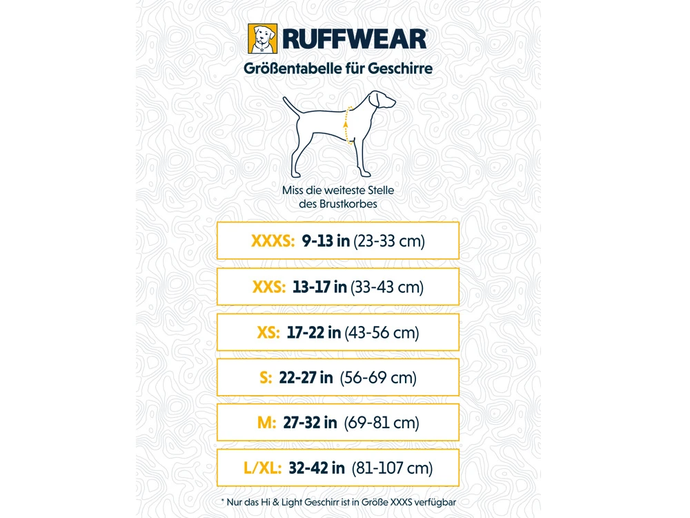 Ruffwear Hi & Light™ Hundegeschirr Twilight Gray 4 Ruffwear Hi & Light™ Hundegeschirr Twilight Gray – Bild 4
