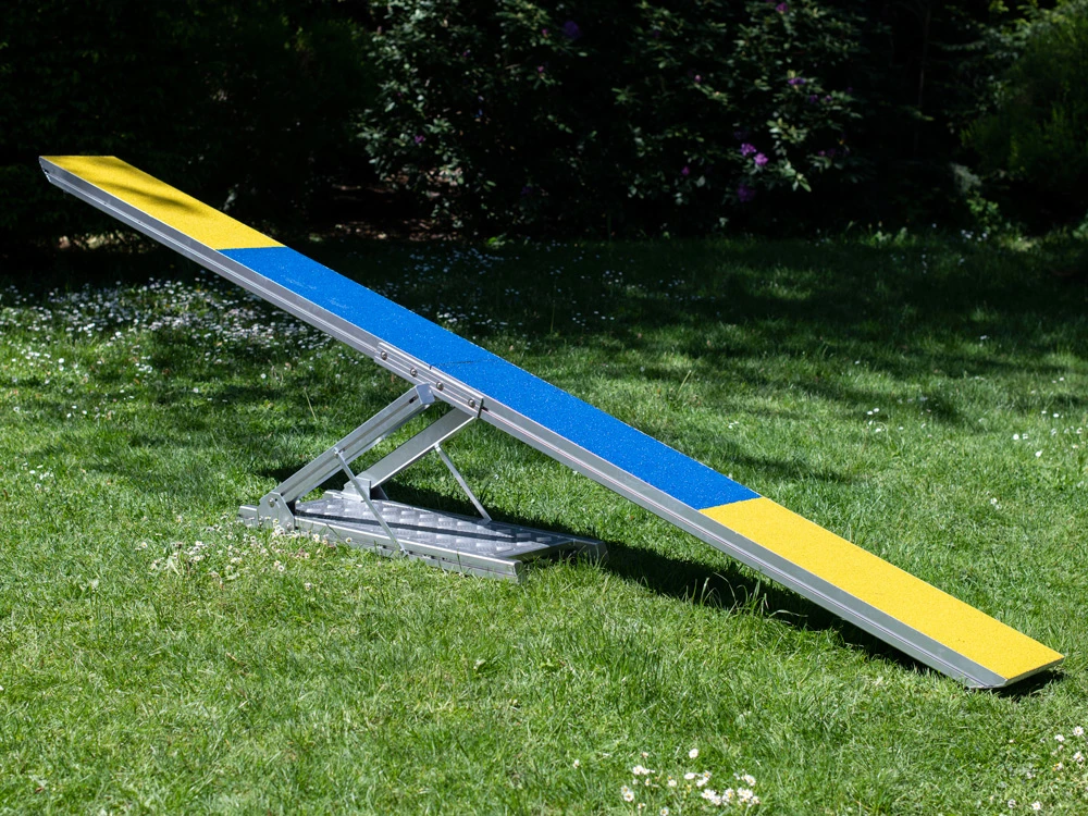 Hunde Profi ALU Agility Turnier Wippe FCI Konform 1 Hunde Profi ALU Agility Turnier Wippe FCI Konform