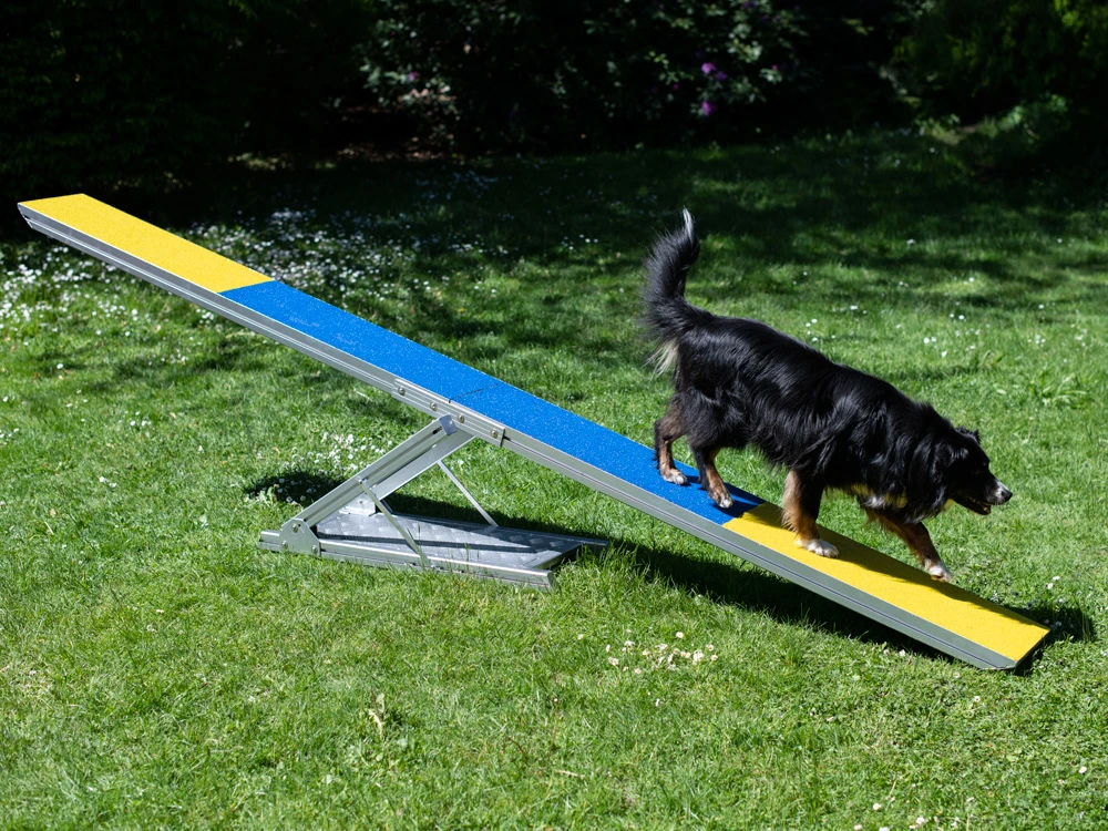 Hunde Profi ALU Agility Turnier Wippe FCI Konform 2 Hunde Profi ALU Agility Turnier Wippe FCI Konform – Bild 2