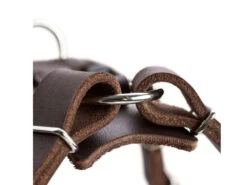 Hunter Hundegeschirr Aalborg Rindleder Dunkelbraun -Haustierbedarf für Hunde 619228 Product