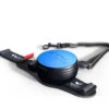 Lishinu 3 Handy Roll Hundeleine Mit Full-STOP Knopf Blau