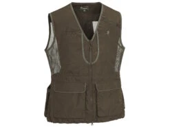Pinewood® Dog Sports 2.0 Damen Weste Wildlederbraun/olive