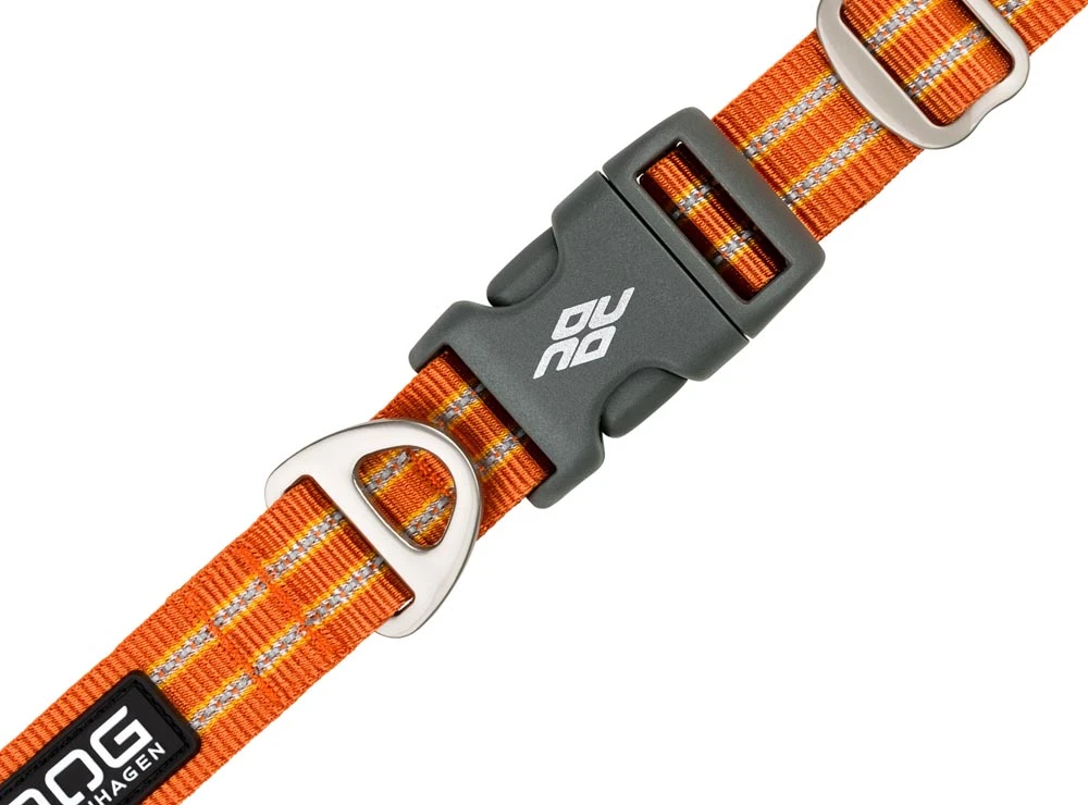 Dog Copenhagen Urban Style V2 Halsband Orange Sun 2 Dog Copenhagen Urban Style V2 Halsband Orange Sun – Bild 2