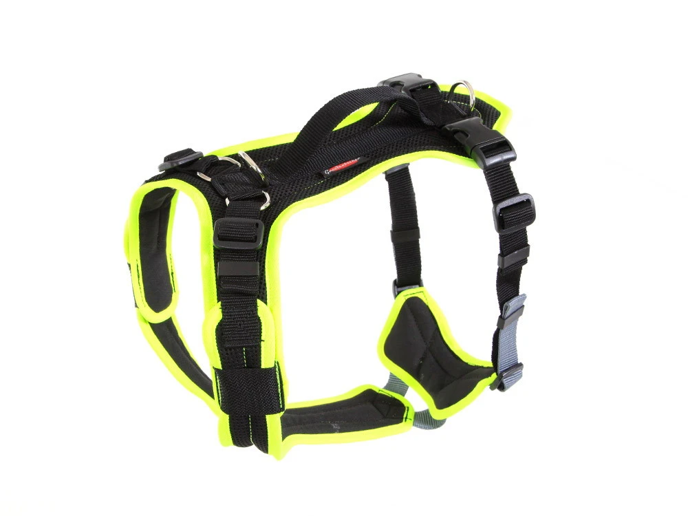 Grossenbacher Hundegeschirr Vary Neongelb 3 Grossenbacher Hundegeschirr Vary Neongelb – Bild 3
