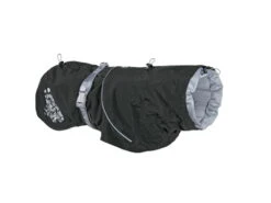 Hurtta Monsoon Regenmantel Blackberry Schwarz