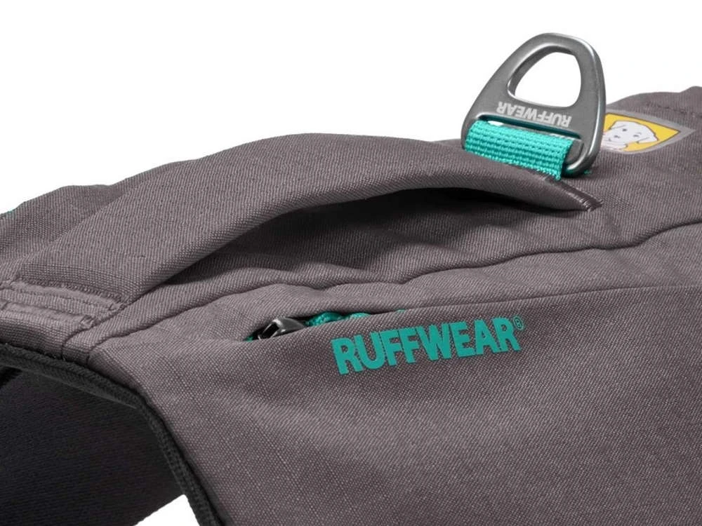 Ruffwear Switchbak Hundegeschirr Mit Taschen Granite Gray 5 Ruffwear Switchbak Hundegeschirr Mit Taschen Granite Gray – Bild 5