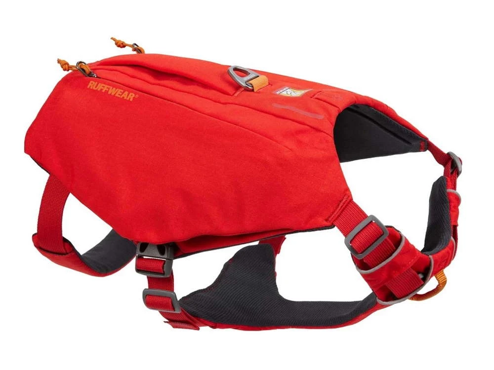 Ruffwear Switchbak Hundegeschirr Mit Taschen Red Sumac 1 Ruffwear Switchbak Hundegeschirr Mit Taschen Red Sumac