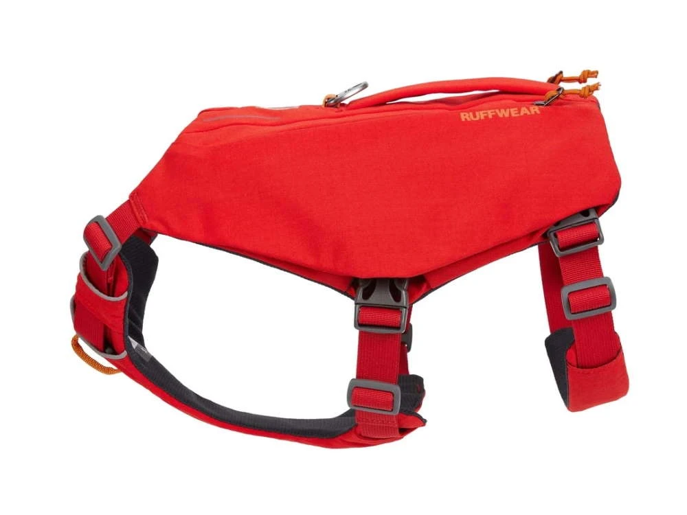 Ruffwear Switchbak Hundegeschirr Mit Taschen Red Sumac 4 Ruffwear Switchbak Hundegeschirr Mit Taschen Red Sumac – Bild 4