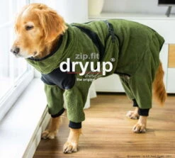Dryup Body Zip.fit Hundebademantel Moos -Haustierbedarf für Hunde 827986 Product