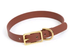 Relaxoo Biothane Hundehalsband Braun 25mm Breit -Haustierbedarf für Hunde 842056 Product