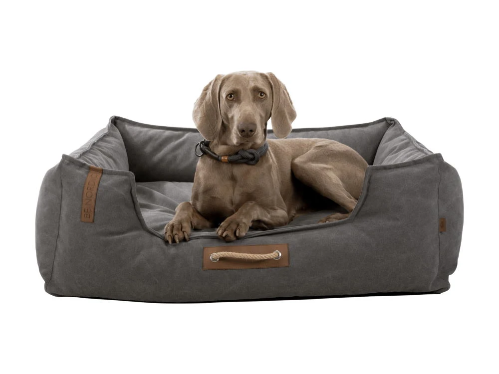 BE NORDIC Hundebett Föhr Dunkelgrau 2 BE NORDIC Hundebett Föhr Dunkelgrau – Bild 2