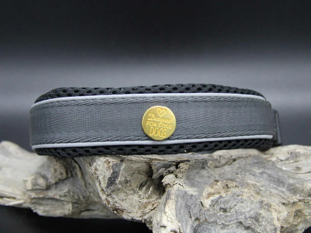 Style Snout Hundehalsband Silver-Black-Edition 3 Style Snout Hundehalsband Silver-Black-Edition – Bild 3