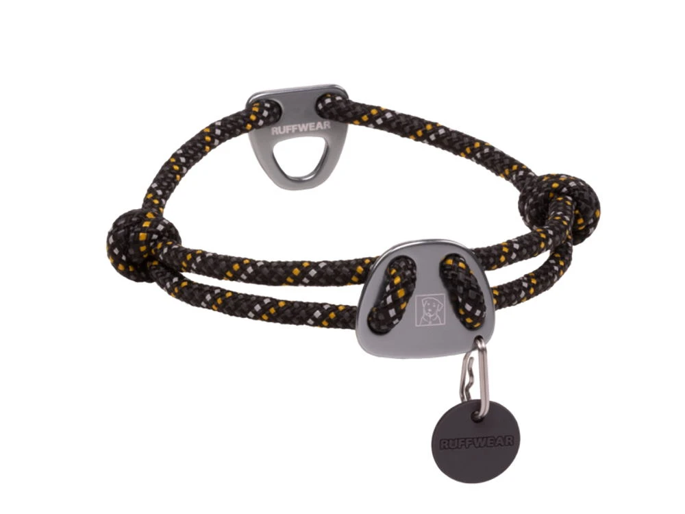 Ruffwear Knot-a-Collar™ Hundehalsband Obsidian Black 1 Ruffwear Knot-a-Collar™ Hundehalsband Obsidian Black