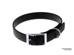 Relaxoo Biothane Hundehalsband Schwarz 16mm Breit