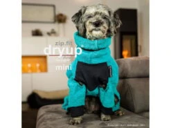 Dryup Body Zip.fit Mini Hundebademantel Petrol -Haustierbedarf für Hunde 897546 Product
