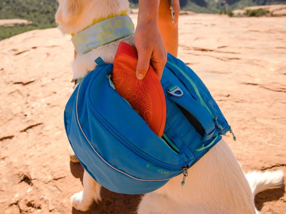 Ruffwear Camp Flyer Hunde-Frisbeescheibe Red Sumac 2 Ruffwear Camp Flyer Hunde-Frisbeescheibe Red Sumac – Bild 2