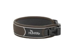 Hunter Divo Hundehalsband Braun/grau