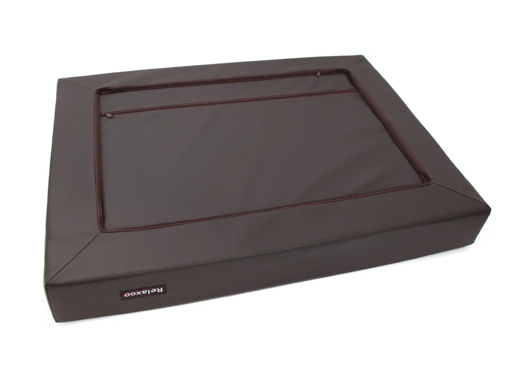 Relaxoo Viscobett Hundebett V2 Braun 3 Relaxoo Viscobett Hundebett V2 Braun – Bild 3