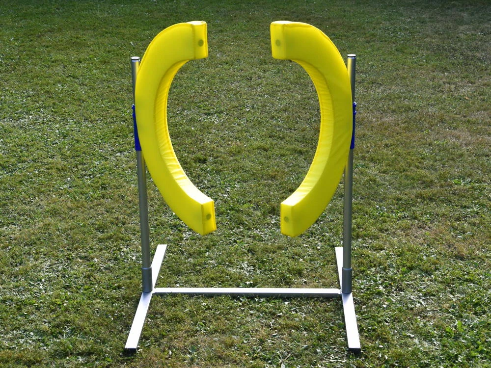 Hunde Profi Agility ALU Sprungring FCI-konform 2 Hunde Profi Agility ALU Sprungring FCI-konform – Bild 2