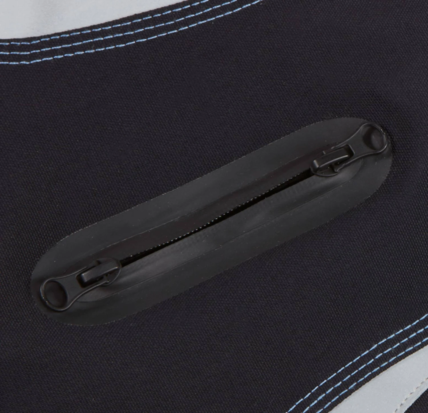 Wolters Hundejacke Xtra Strong Schwarz/riverside Blue 4 Wolters Hundejacke Xtra Strong Schwarz/riverside Blue – Bild 4