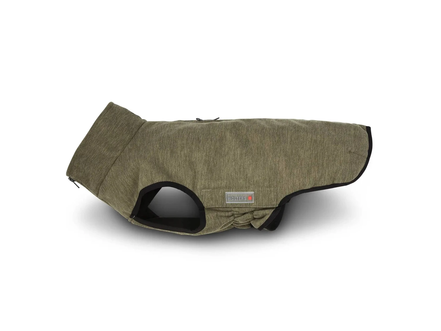 Wolters Hundejacke Fleece Casual Soft & Dry Olive Meliert 1 Wolters Hundejacke Fleece Casual Soft & Dry Olive Meliert